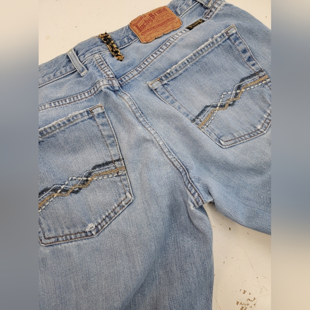 Lucky Brand With Hippie Vibe Bell Bottoms Upcycled - Picture 10 of 12